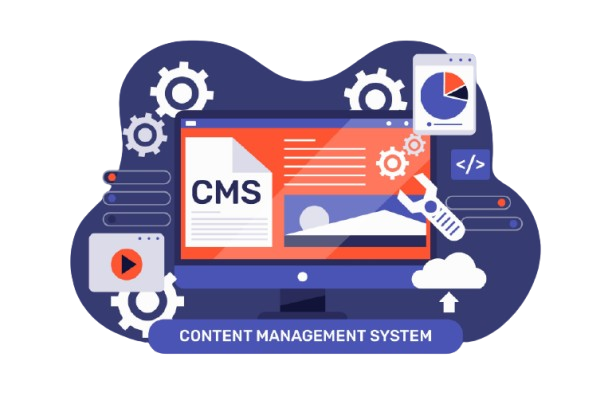 CMS Website Services Illustration