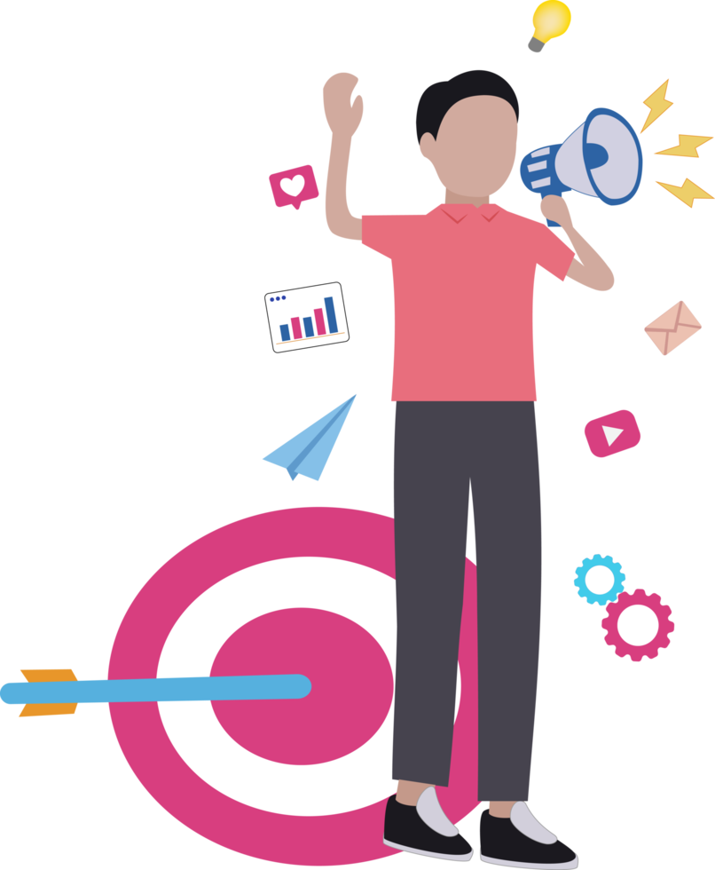 Targeted Marketing Illustration